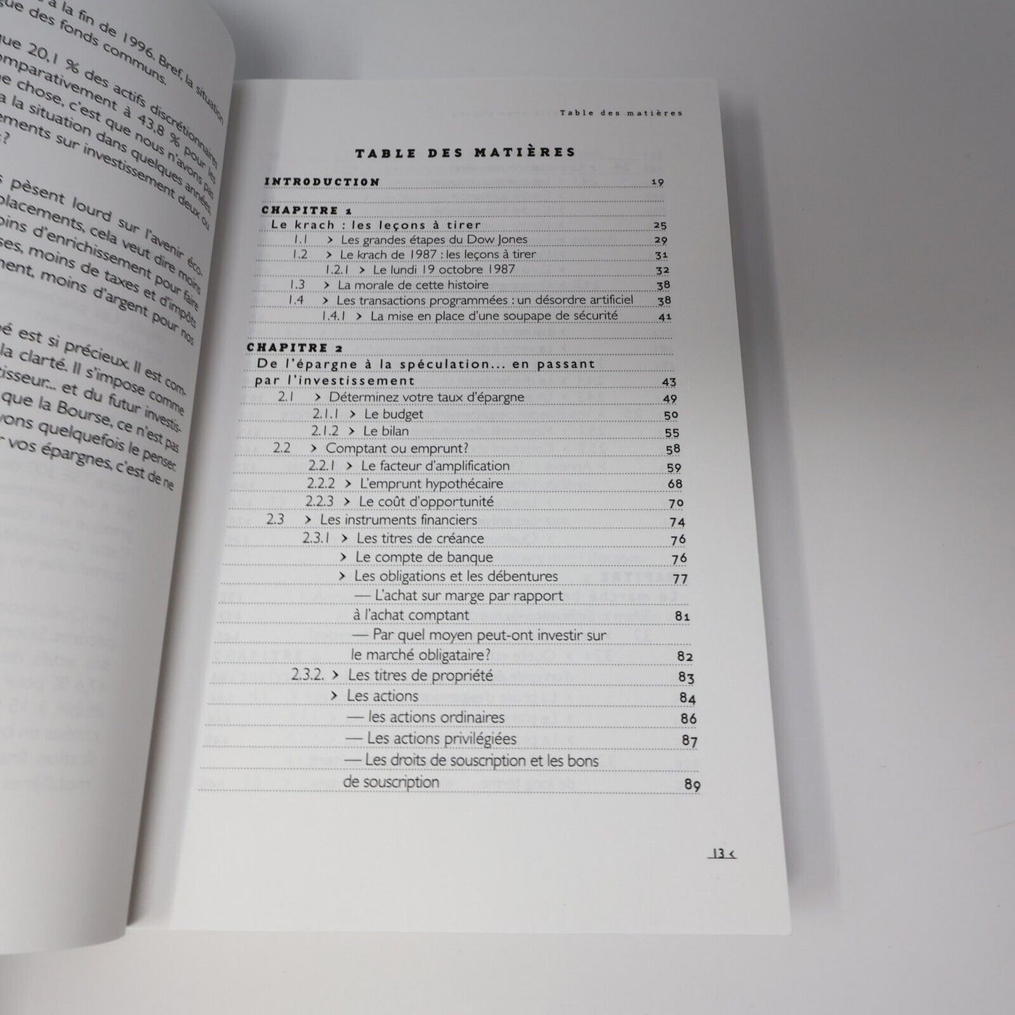 1997 La Bourse Investir avec Succès Affaires Plus de Gérard Bérubé Paperback PB