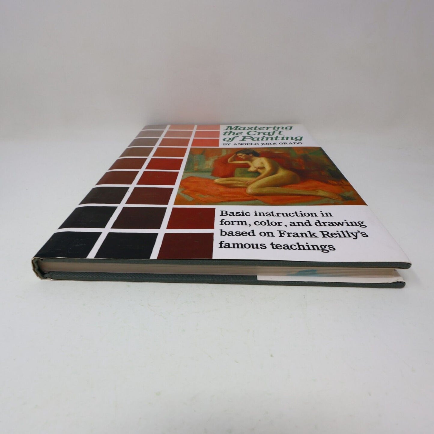 1985 Mastering the Craft of Painting Angelo John Grado Arts 1st Print Hardcover