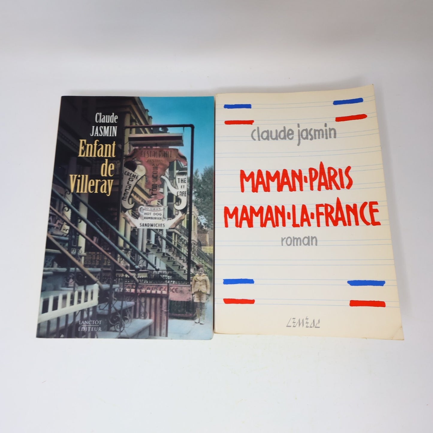 Claude Jasmin Lot 9 Livres Petite Patrie/L'Outaragasipi/Enfant de Villeray Roman