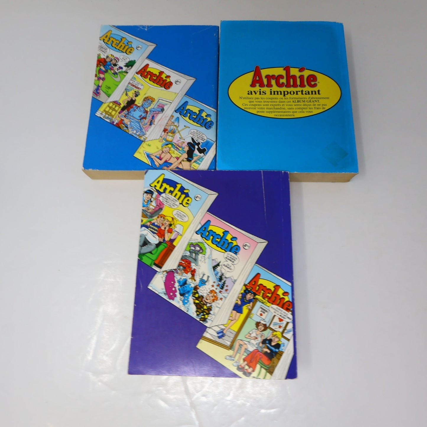 Archie Lot 10 Bandes dessinées Sélection/Géant/Format Double EH Humour Français