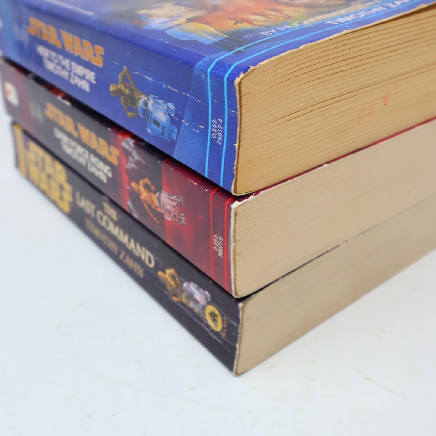 The Thrawn Trilogy #1-3 Star Wars Lot 3 Books Timothy Zahn Complete Set 90s PB