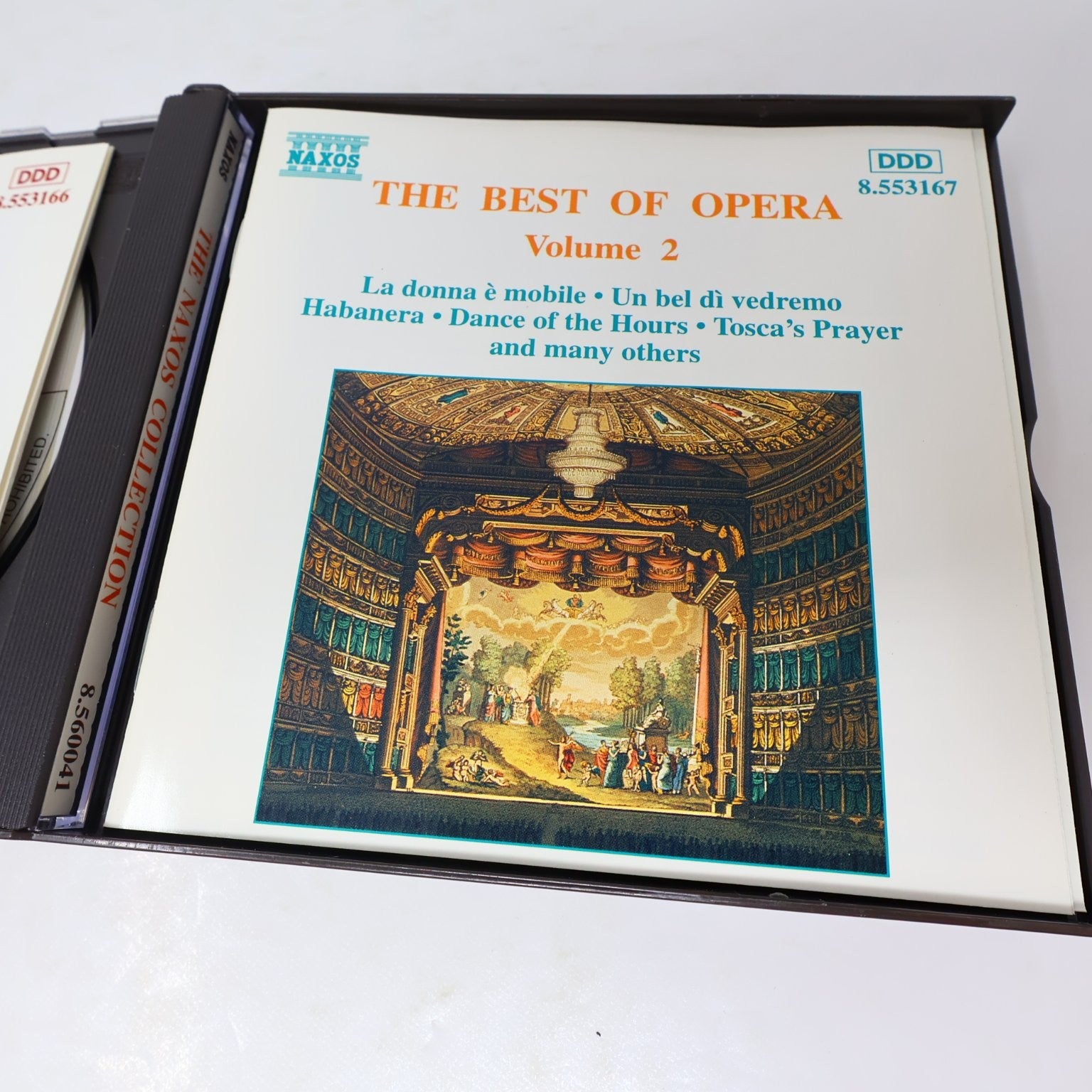 Naxos Collection The World of Opera CD 1996 3 Disc Set Classical Verdi/Puccini