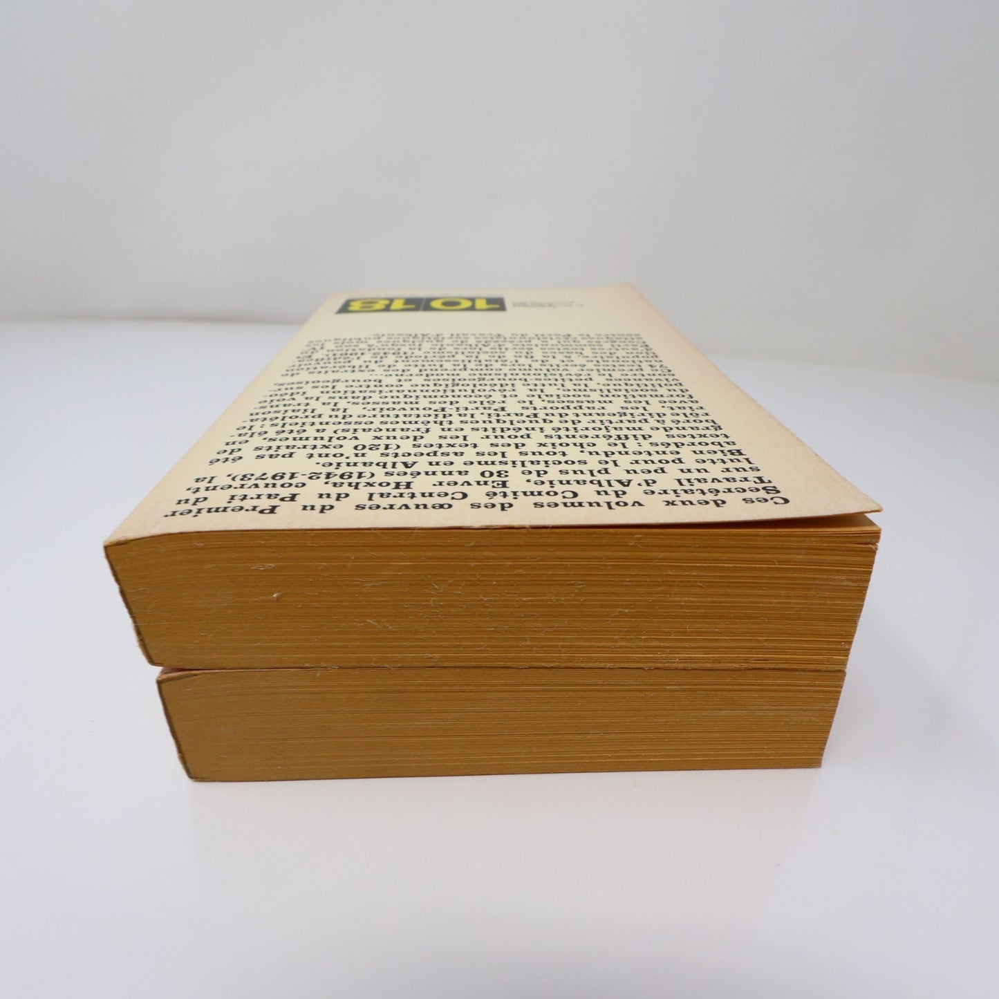 Le Socialisme en Albanie #1-2 Série Complète Lot 2 Livres Enver Hoxha 10/18 1974