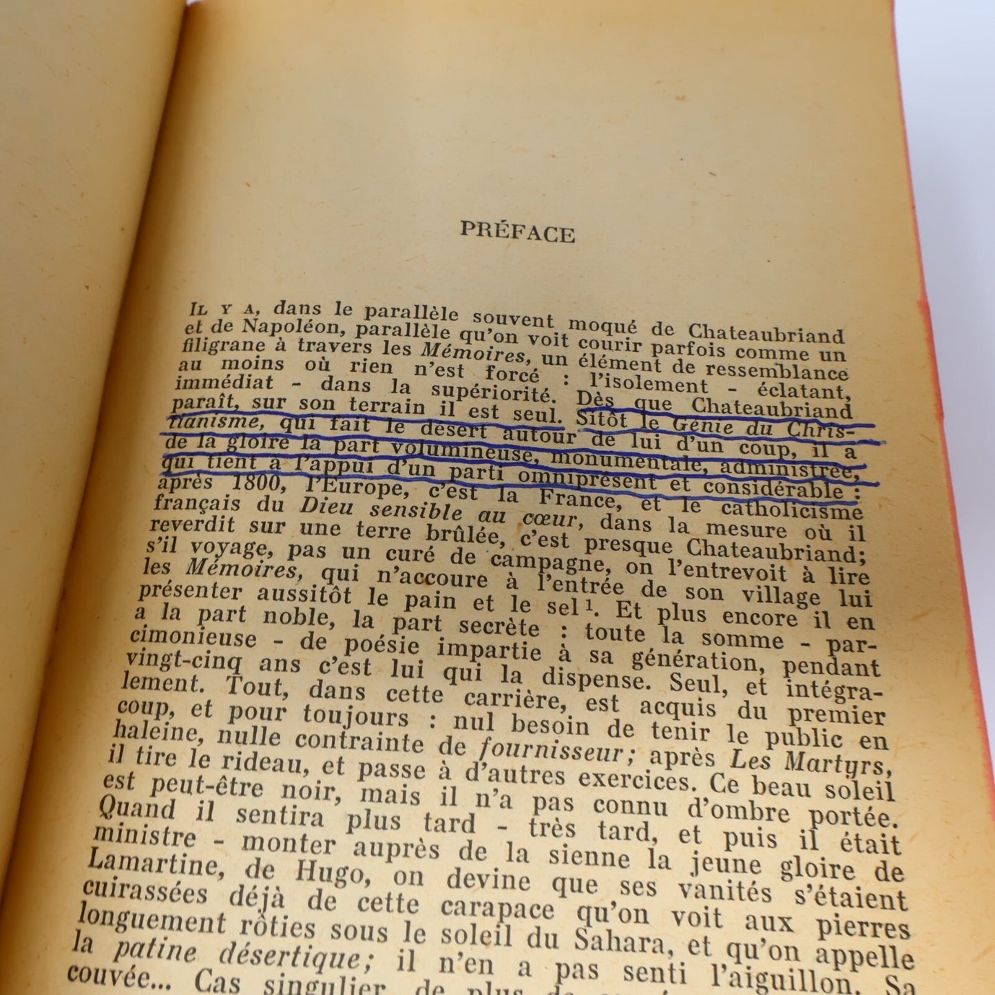 Mémoires d'Outre-Tombe #1-2-3 Lot 3 Livres Poche Chateaubriand Biographie France