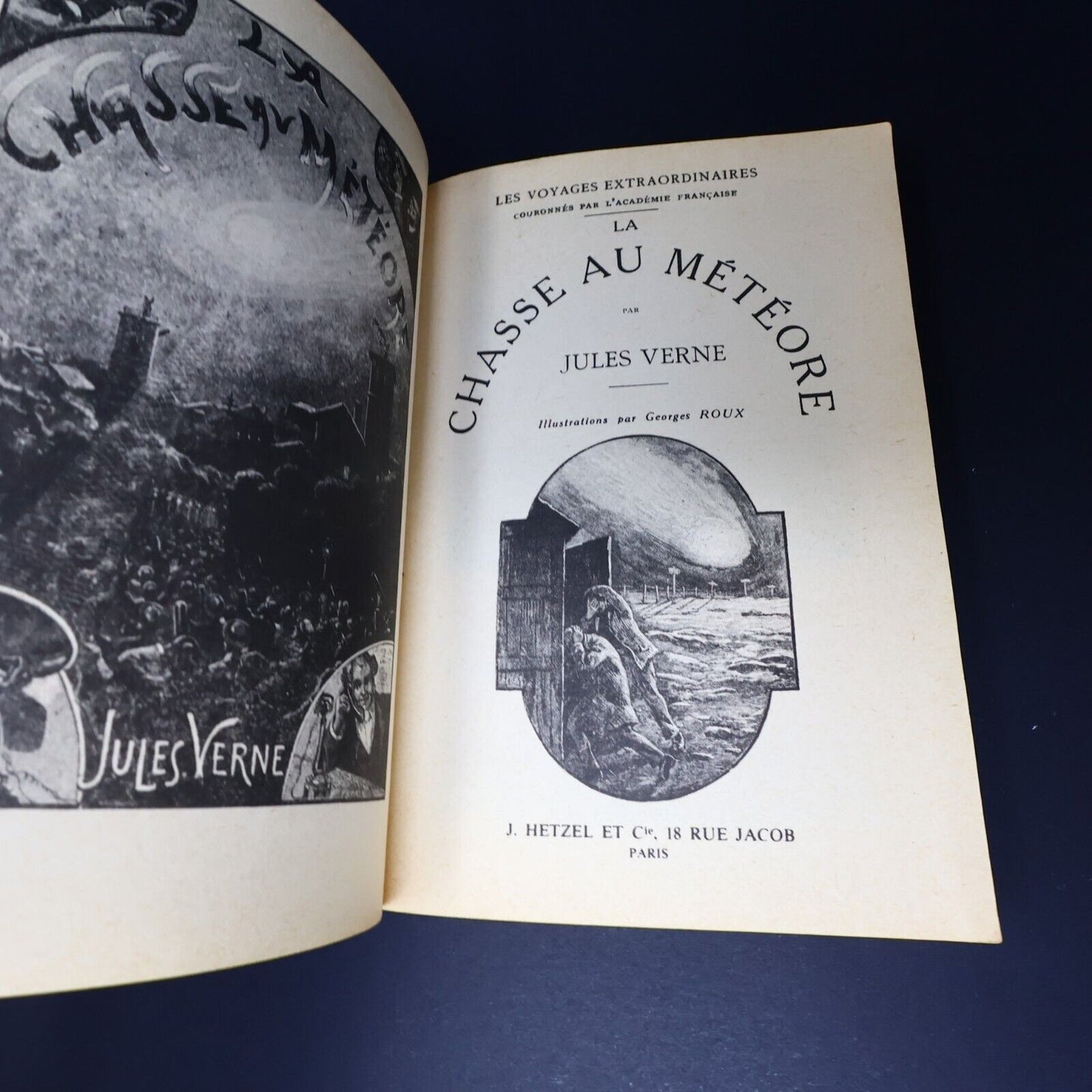 Lot 11 Livres Science-Fiction Vintage 1930-60s de Jules Verne Français French PB