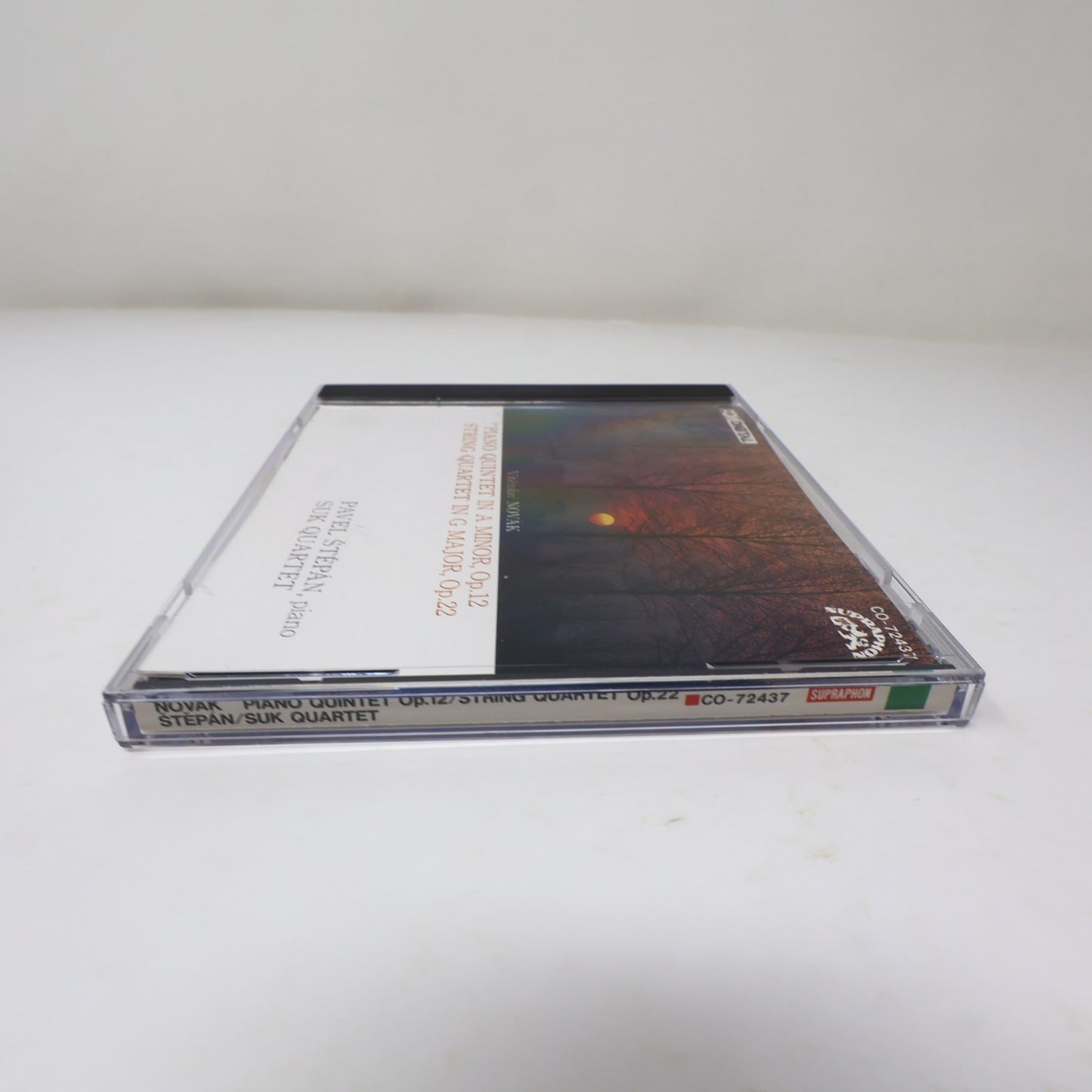 Viteslav Novak Piano Quintet Op 12/String Quartet Op 22 CD Pavel Stepan/Suk 1988
