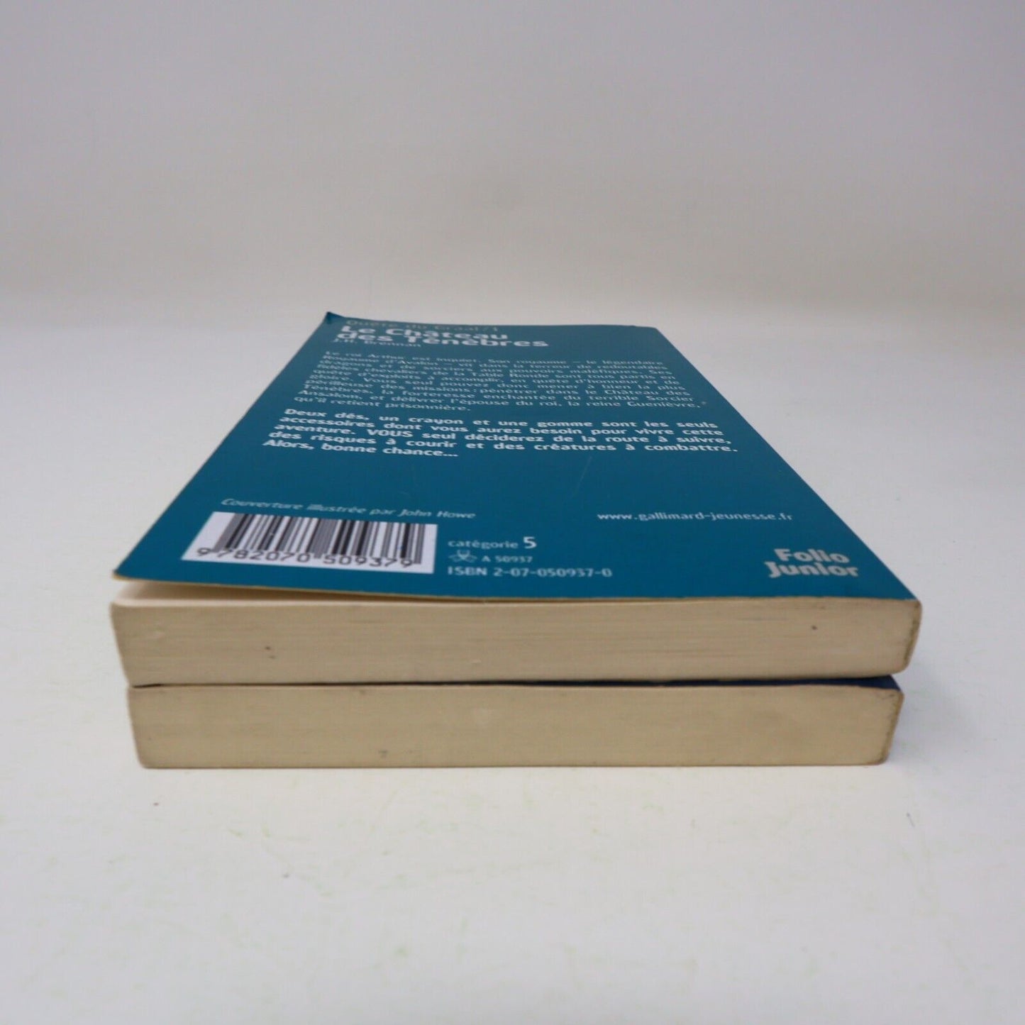 Le Château des Ténèbres/L'Antre des Dragons La Quête du Graal #1-2 Lot LDVELH