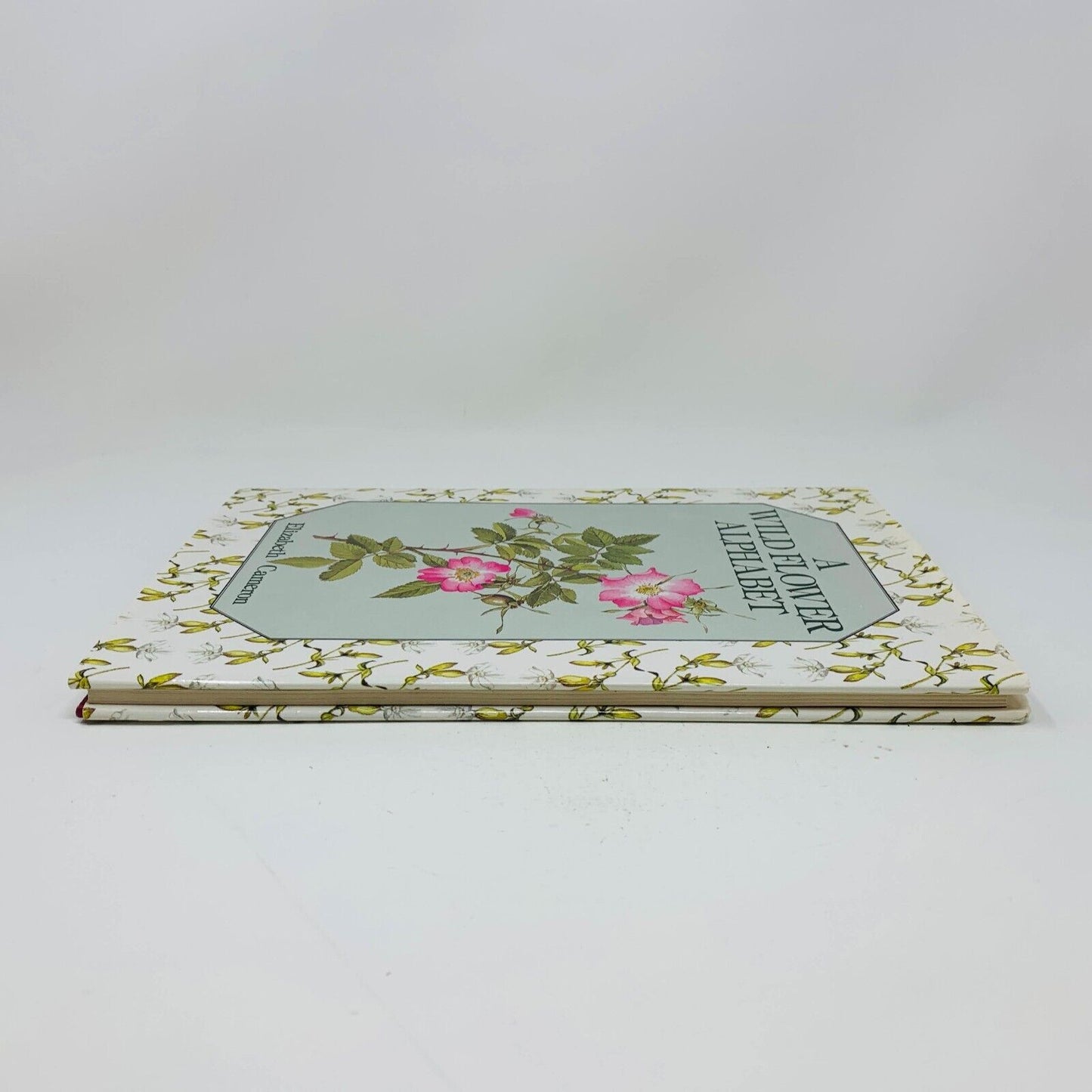 1984 A Wild Flower Alphabet Morrow Hardcover DJ Elizabeth Cameron 1st Print
