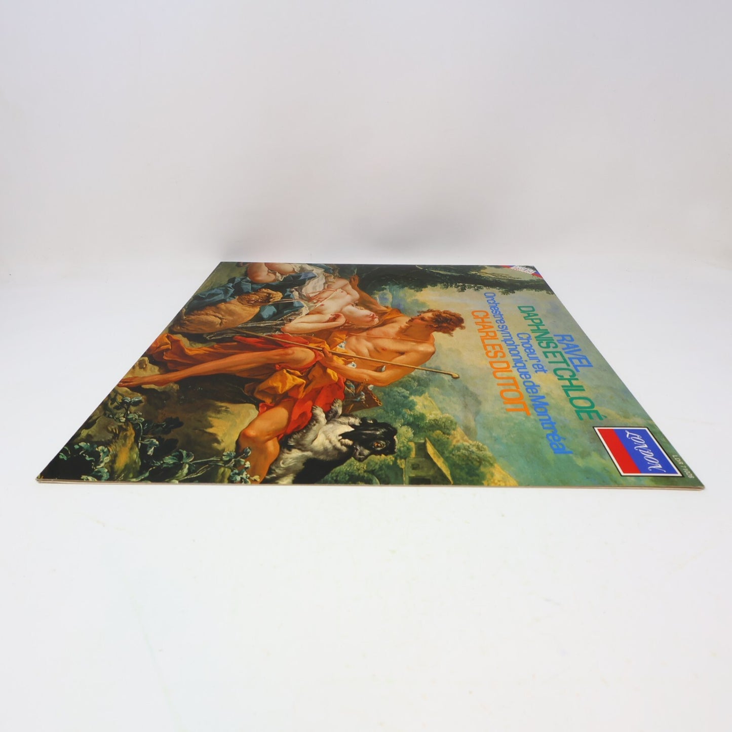 Daphnis Et Chloé Ravel Choeur & OSM Charles Dutoit LP Record Vinyl LDR 71028