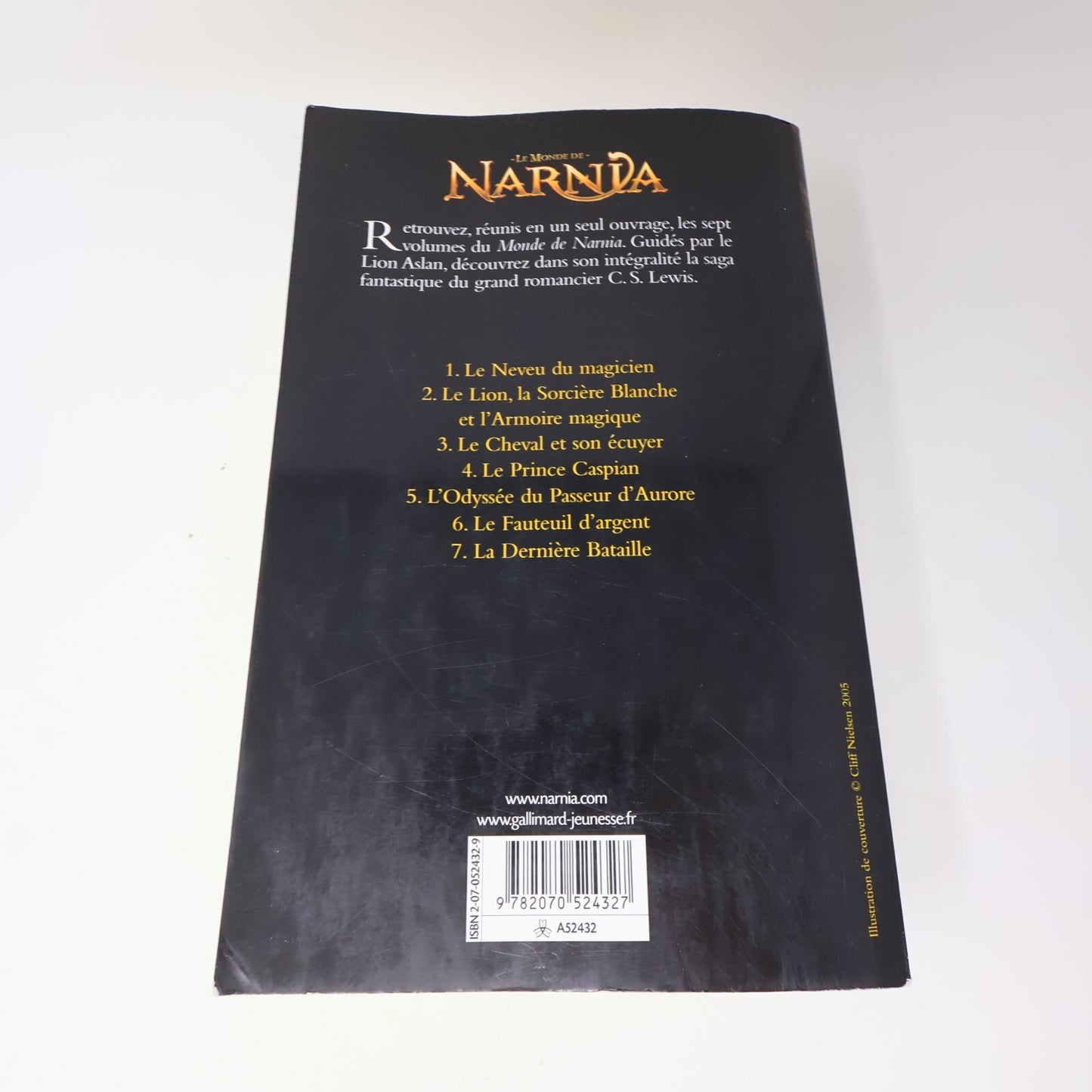 2006 Le Monde de Narnia C.S. Lewis Fantasy Fantastique Omnibus Illustré Français
