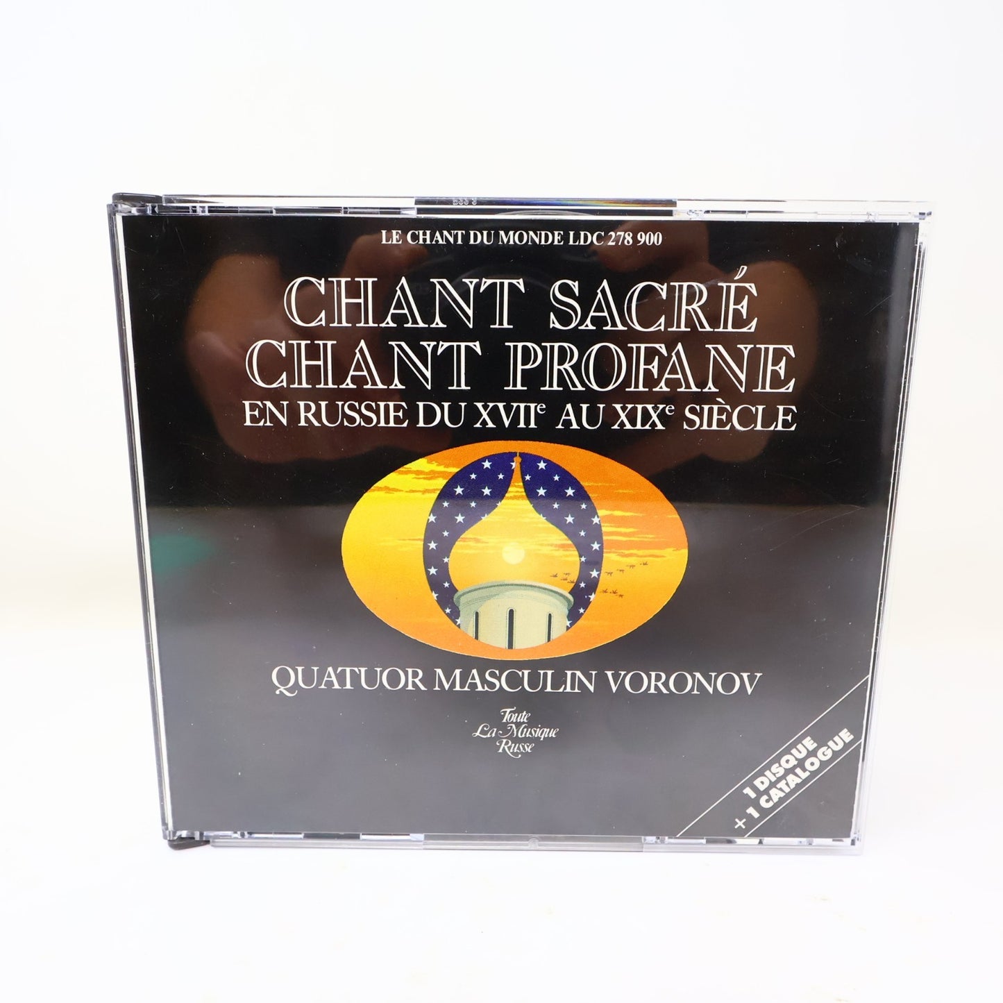 Chant Sacré Chant Profane CD Quatuor Masculin Voronov Sarti/Diletski/Degtiarev