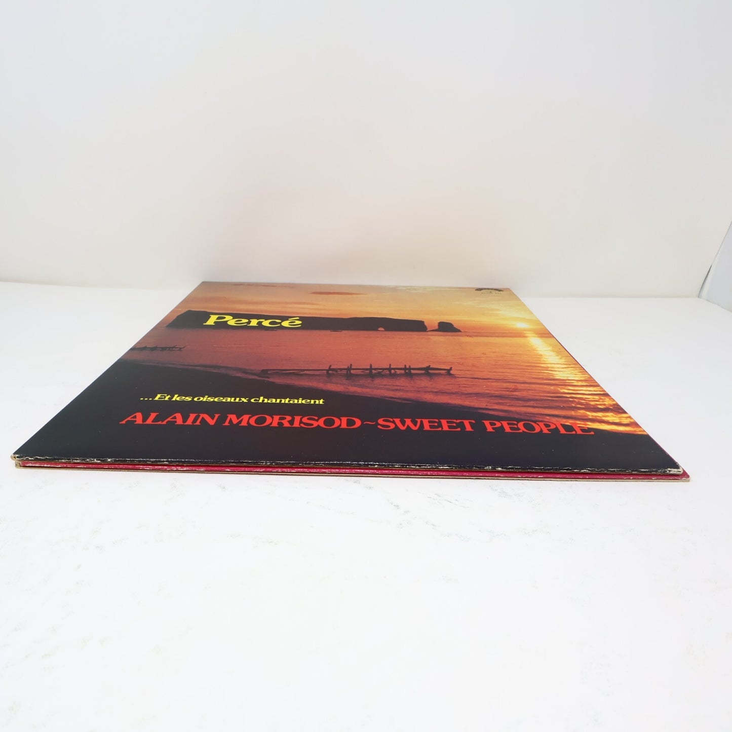 Alain Morisod/Sweet People Lot 2 Disques Percé/Le P'tit Garcon Au Piano Record