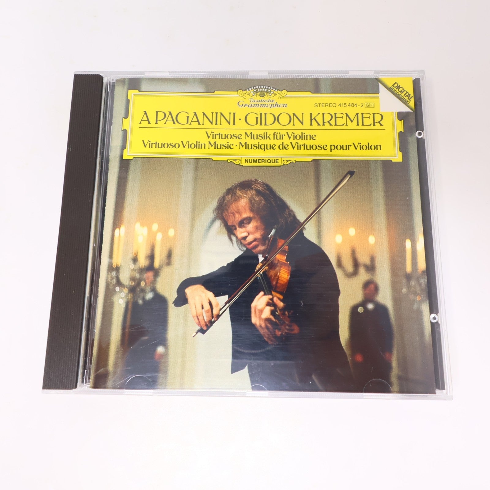 A Paganini Virtuoso Violin Music/Virtuose Musik Für Violine CD Gidon Kremer 1986
