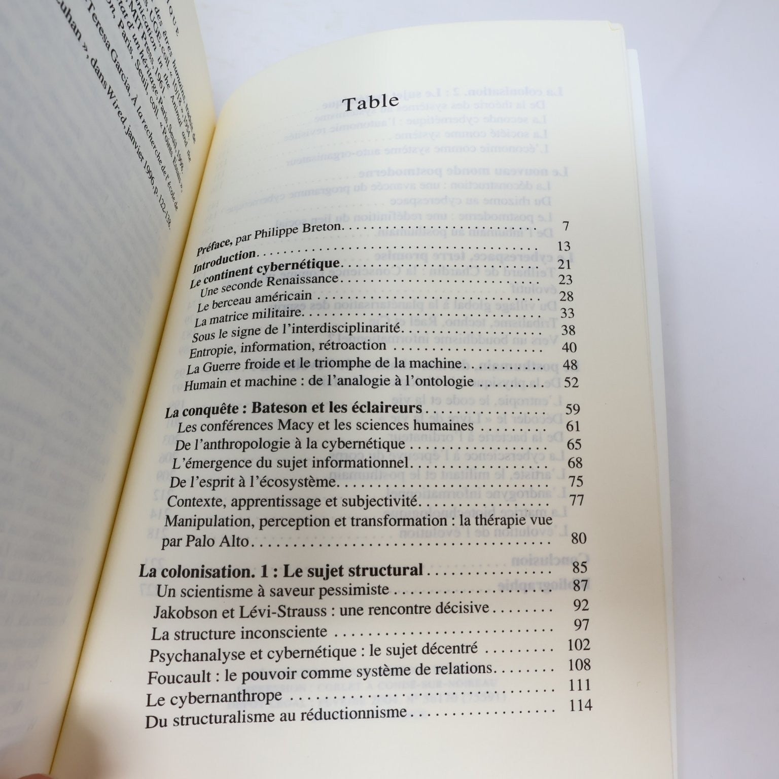 L'empire Cybernétique Céline Lafontaine 2004 Philosophie Pensée Machine Seuil