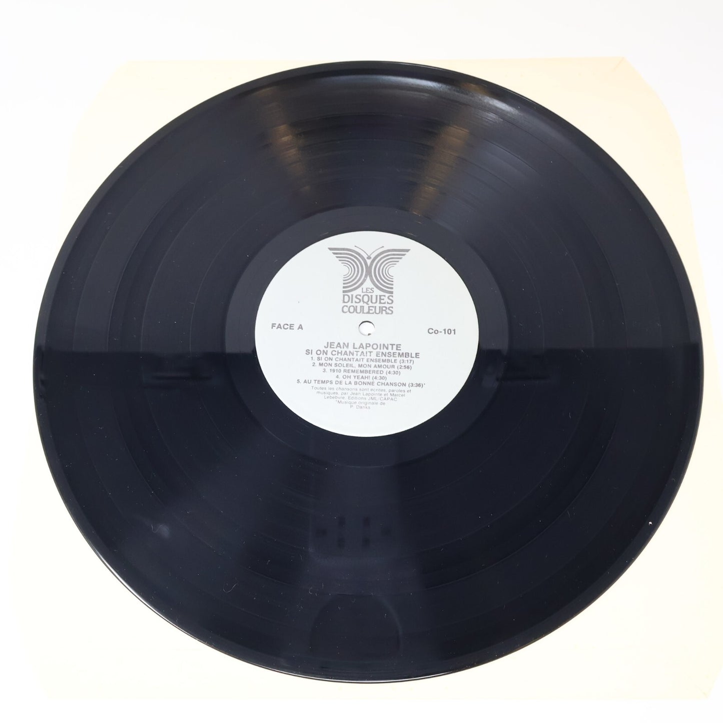 Jean Lapointe Lot 3 Disques Jongleur/Si On Chantait/Chante la ta Chanson Record