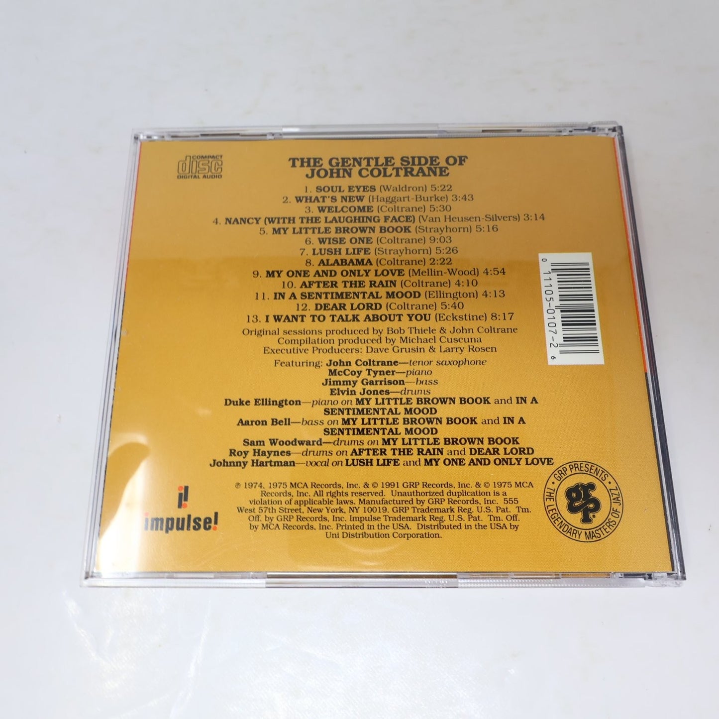 John Coltrane 4 CD Lot Retrospective The Impulse! Years/Blue Trane/Gentle Side