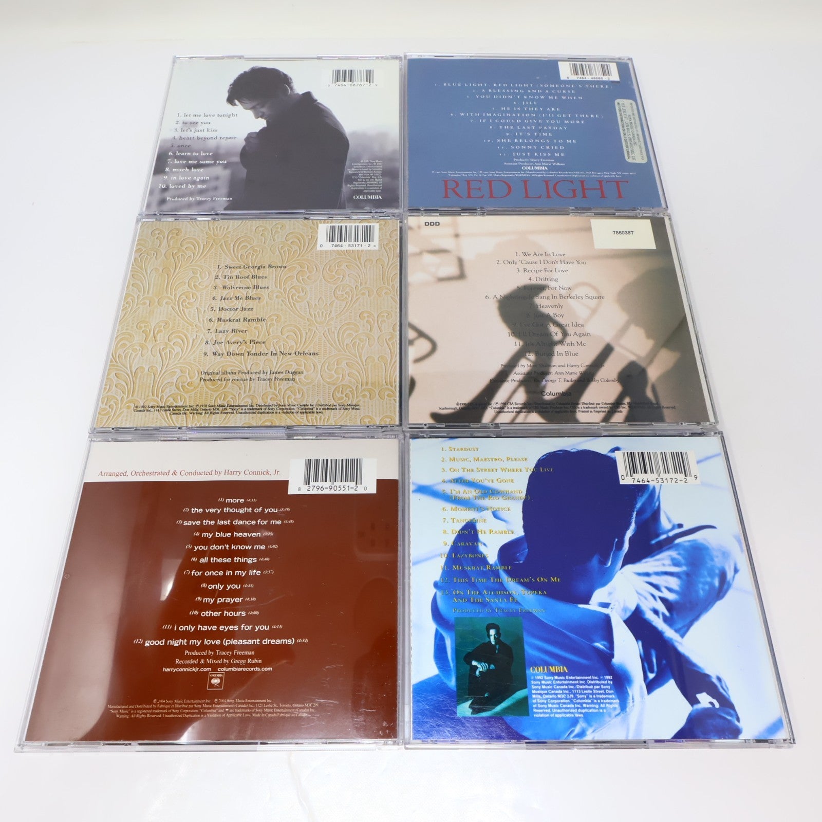 Harry Connick Jr. 6 CDs Lot To See You/25/Only You/Eleven/We Are in Love Jazz