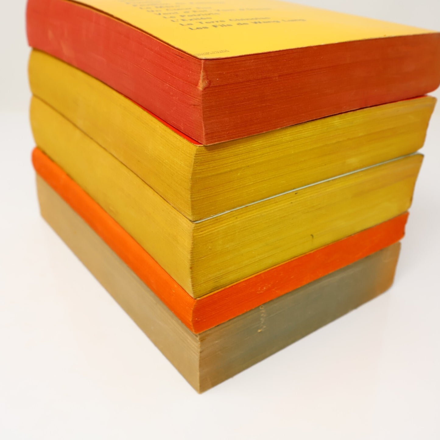 Pearl Buck Lot 5 Livres Poche Famille Dispersée/Fls de Wang Lung/L'Exilée French