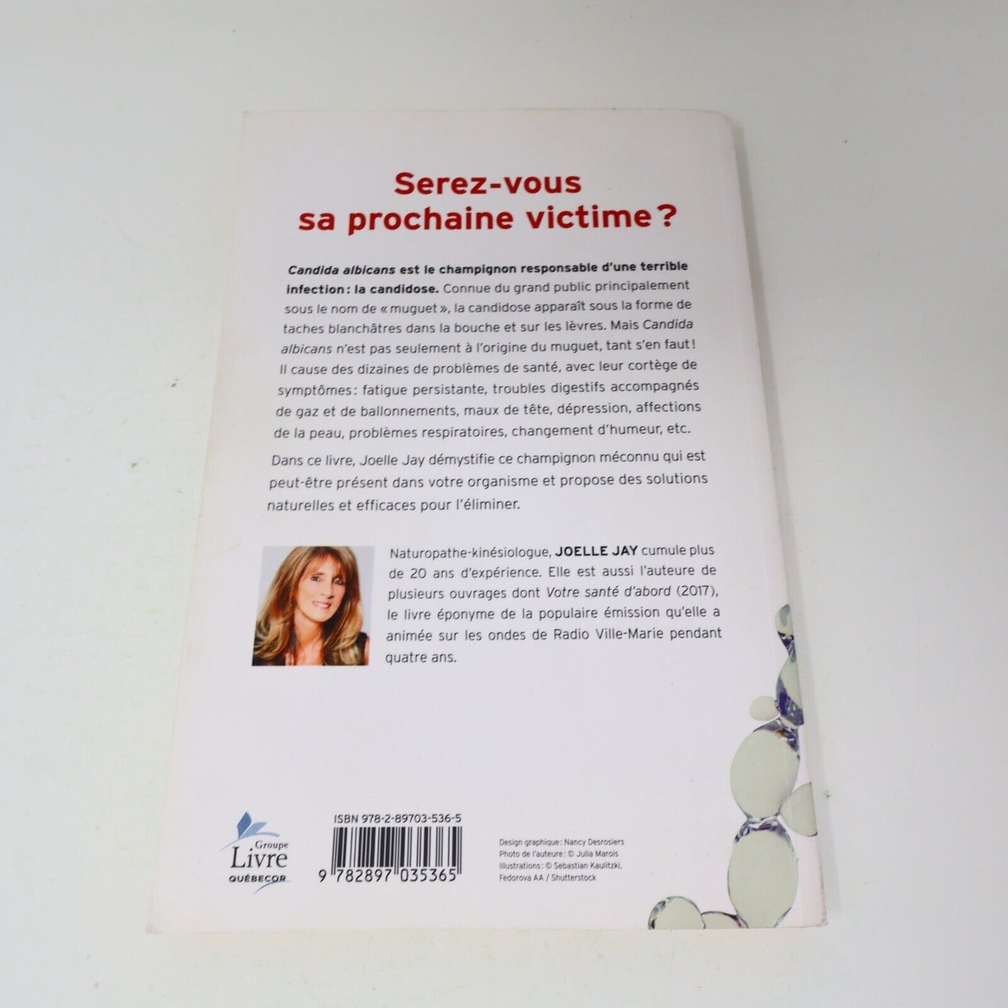 2019 Est-ce la Faute de Candida Albicans? Joelle Jay La Semaine Français Santé