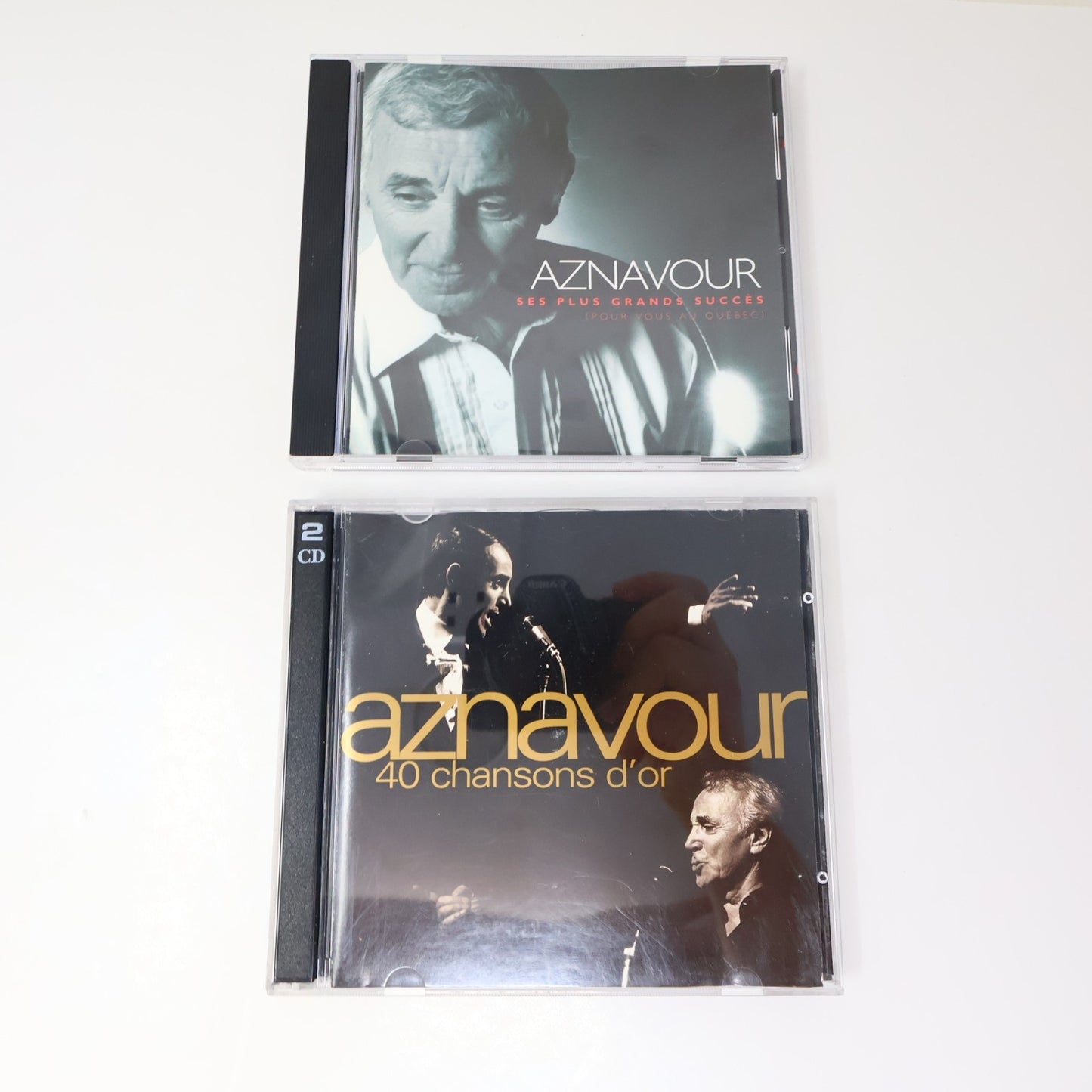 Charles Aznavour Lot 8 CD Je Voyage/Jazznavour/Encores/Plus Bleu/Grands Succès