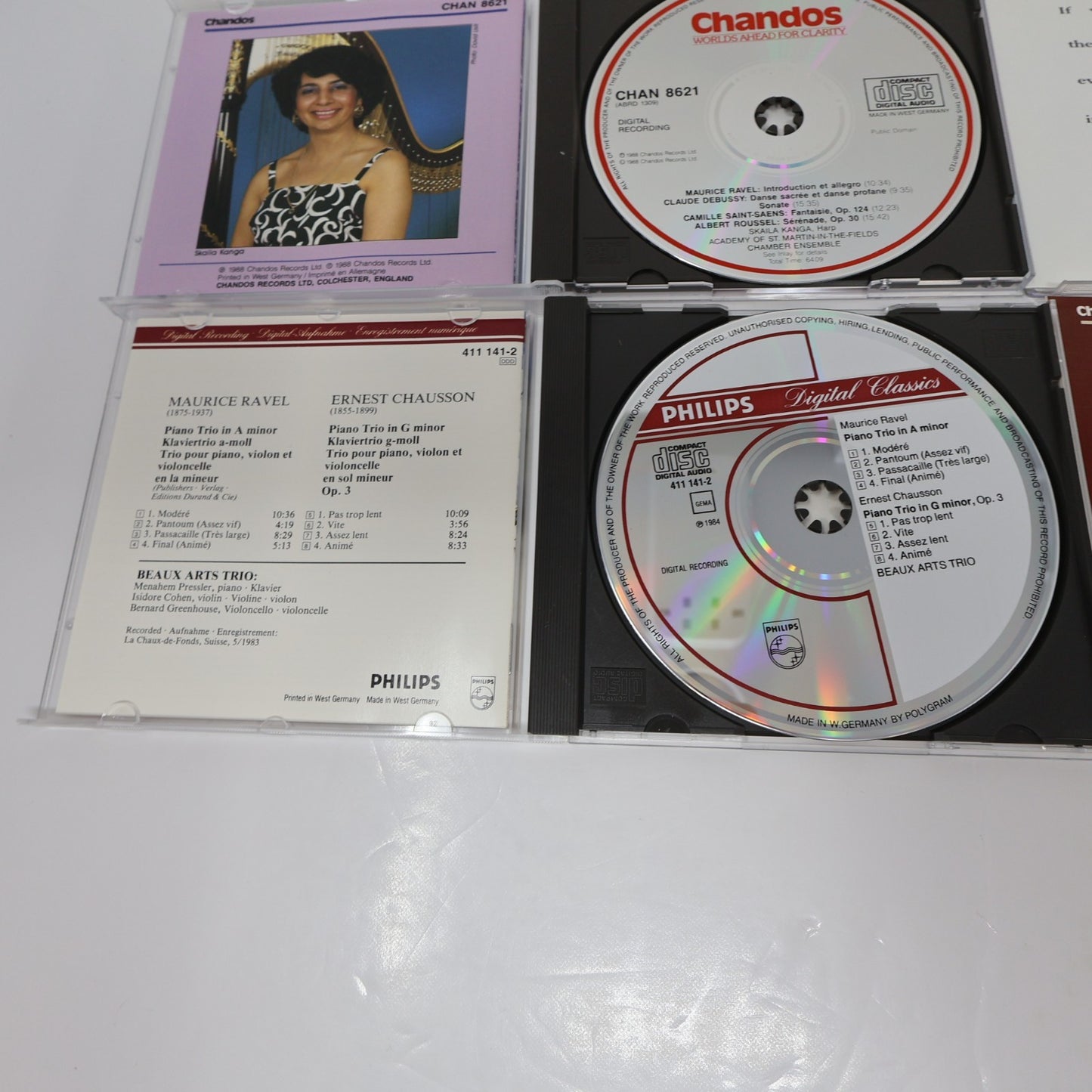 Ravel 6 CD Lot Louis Lortie/Charles Dutoit/André Prévin Piano Music #1-2/Bolero