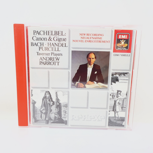 Pachelbel Canon & Gigue Bach Handel Purcell Andrew Parrott/Taverner Players CD