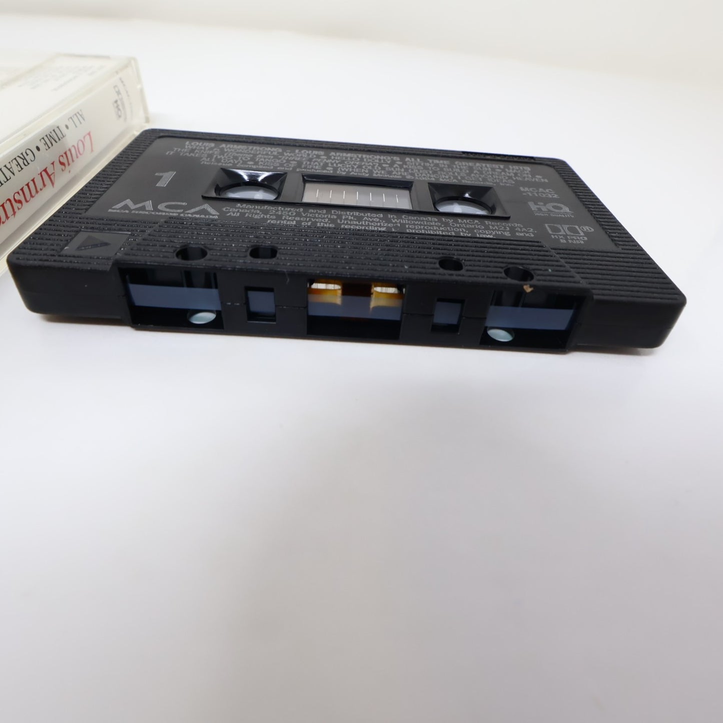 Louis Armstrong's All Time Greatest Hits Cassette What A Wonderful World/Chloe