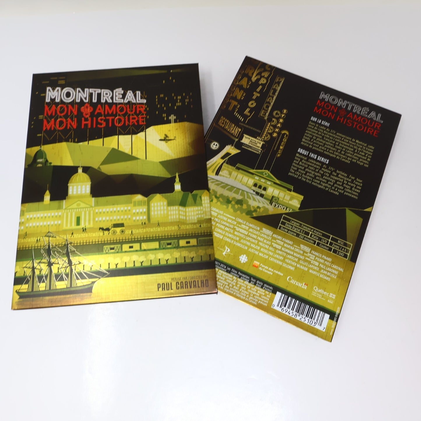 Montréal Mon Amour Mon Histoire DVD Français/English NTSC Region 1 16:9 2016