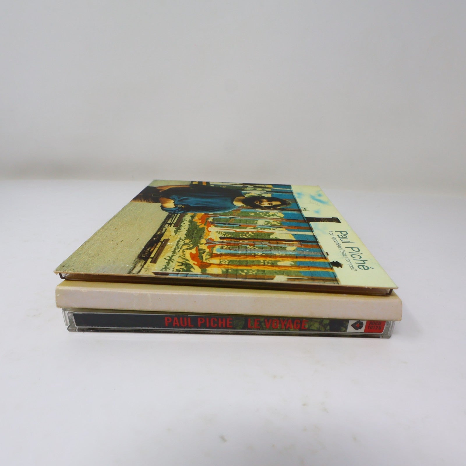 Paul Piché Lot 2 CDs Le Voyage/A qui Appartient l'Beau Temps? (Deluxe) Québécois