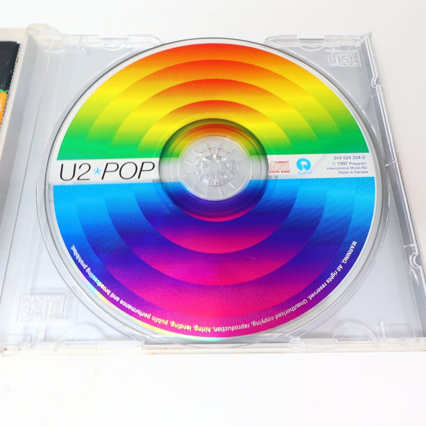 U2 Pop & The Unforgettable Fire 2 CD Lot 1984/1997 Albums Rock Island Pride