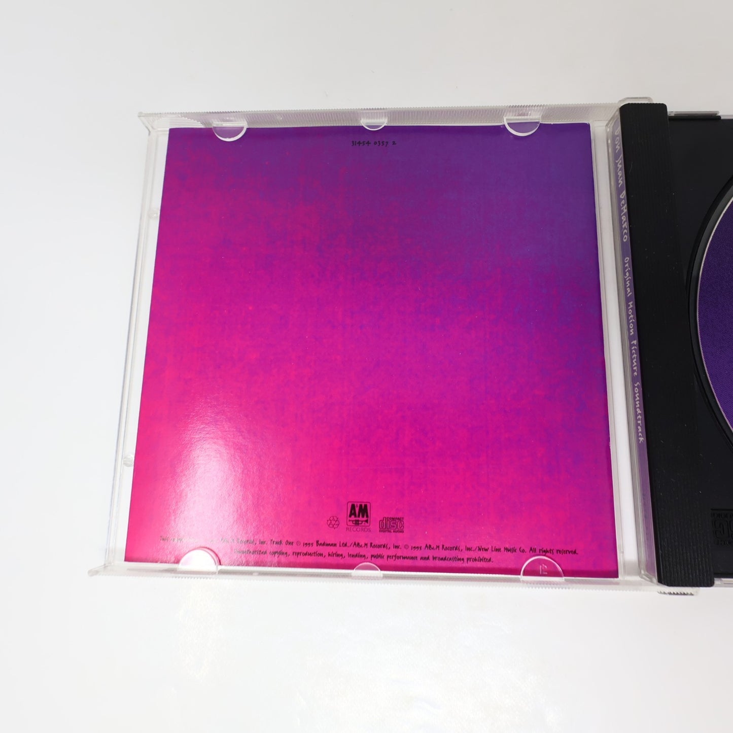 Don Juan DeMarco Movie Soundtrack CD Michael Kamen/Bryan Adams 1995 A&M