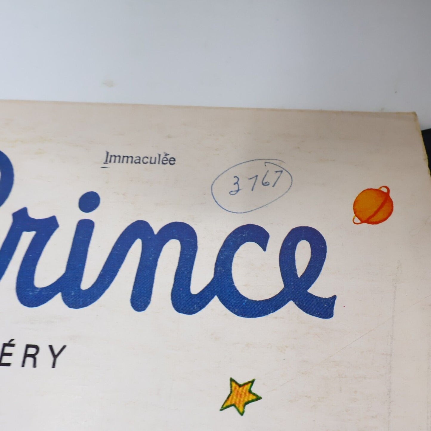 Antoine De Saint-Exupéry Le Petit Prince Disque LP Français Gérard Philipe Vtg