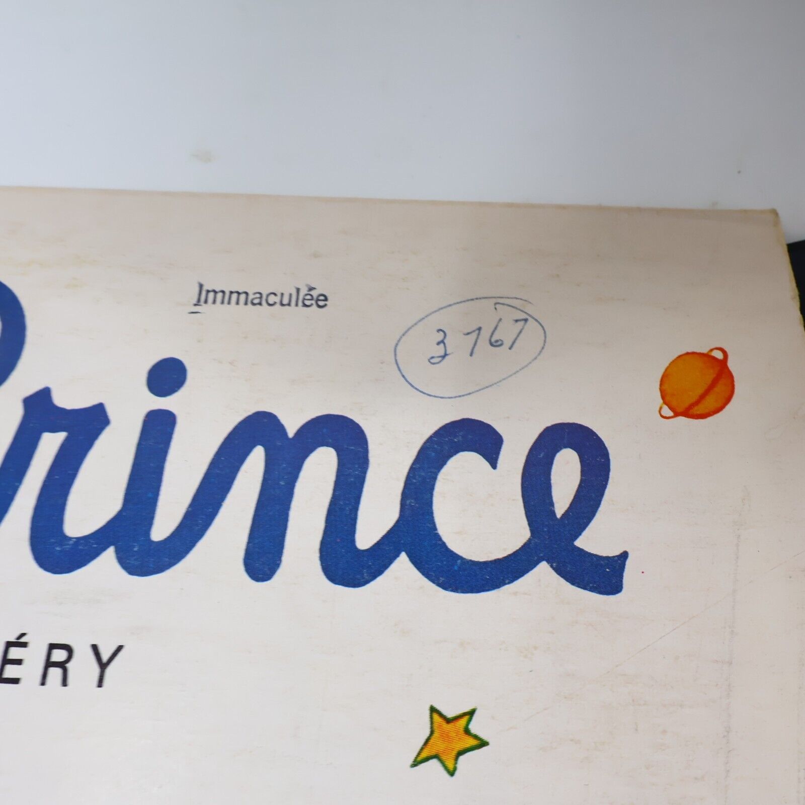 Antoine De Saint-Exupéry Le Petit Prince Disque LP Français Gérard Philipe Vtg