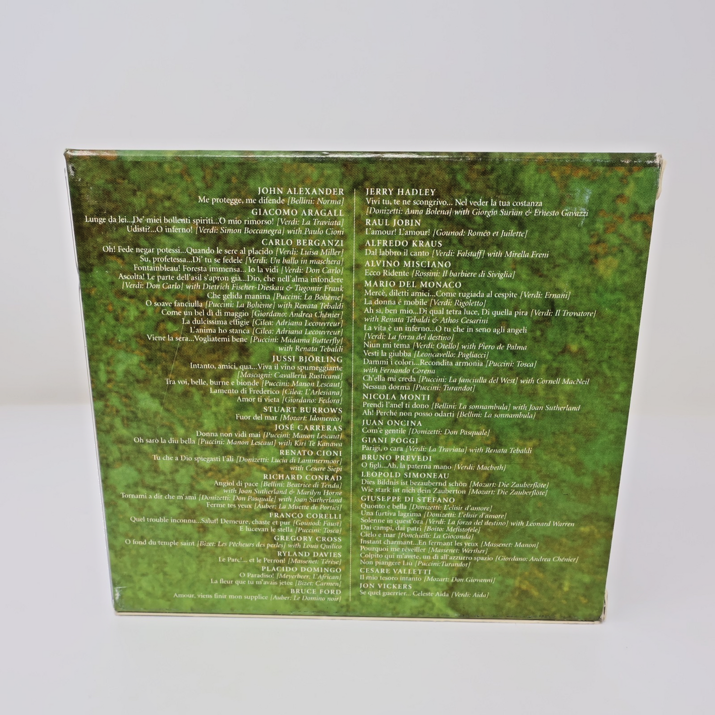Tenors! 4 CDs Box Set 64 Selections Carreras/Domingo/Raul Jobin London 458 795-2