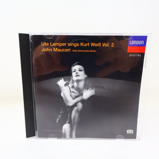 Ute Lemper Sings Kurt Weill Volume 2 CD 1993 Jazz Pop Classical 90s
