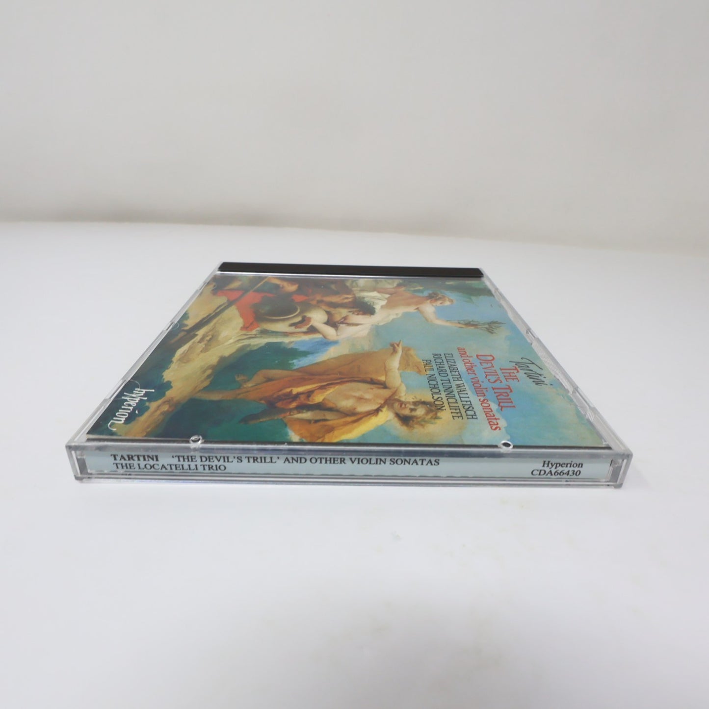 Tartini The Devil's Trill & Other Violin Sonatas CD Wallfisch/Tunnicliffe 1991