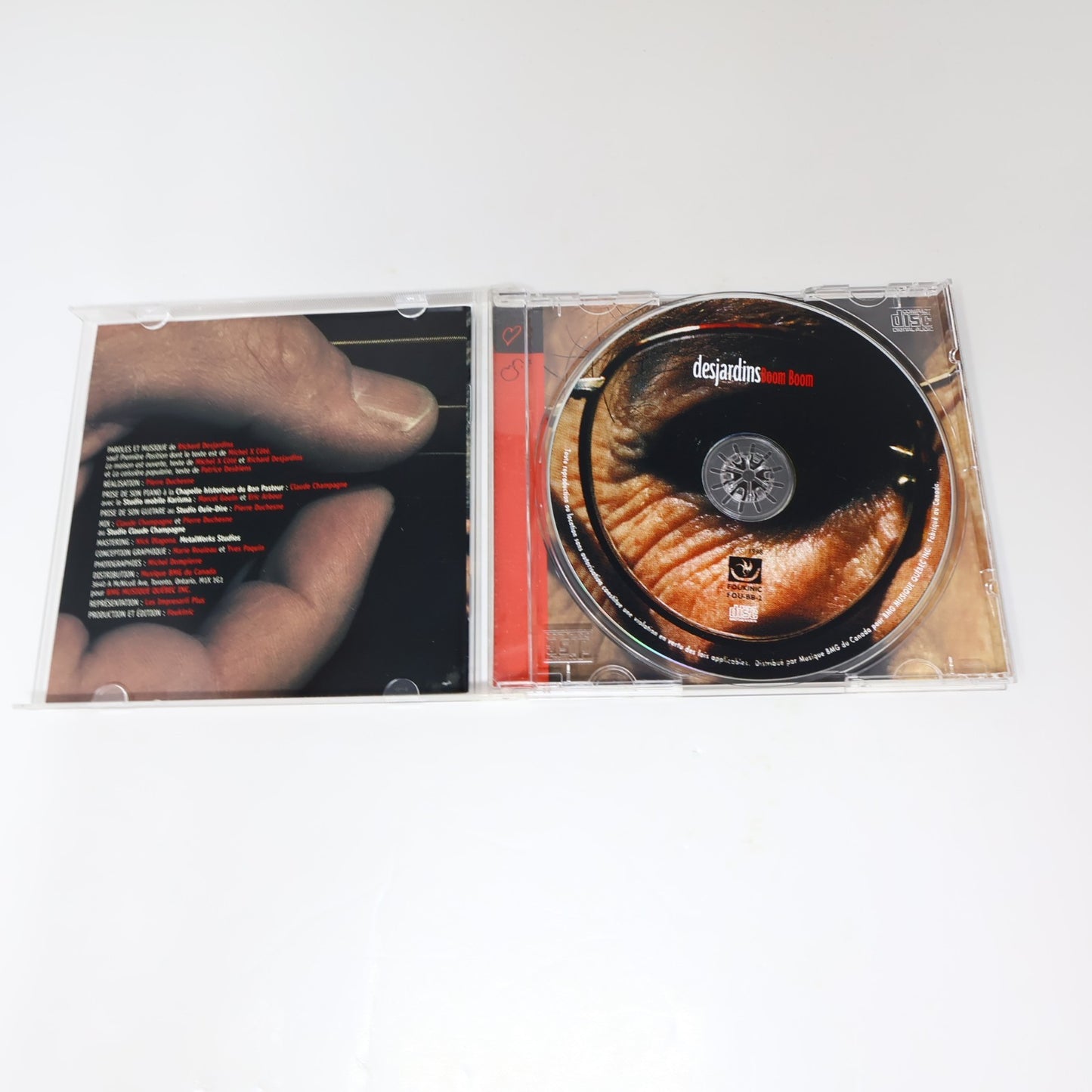Richard Desjardins/Abbittibbi Lot 5 CD L'Existoire/Au Club Soda/Live/Boom Boom