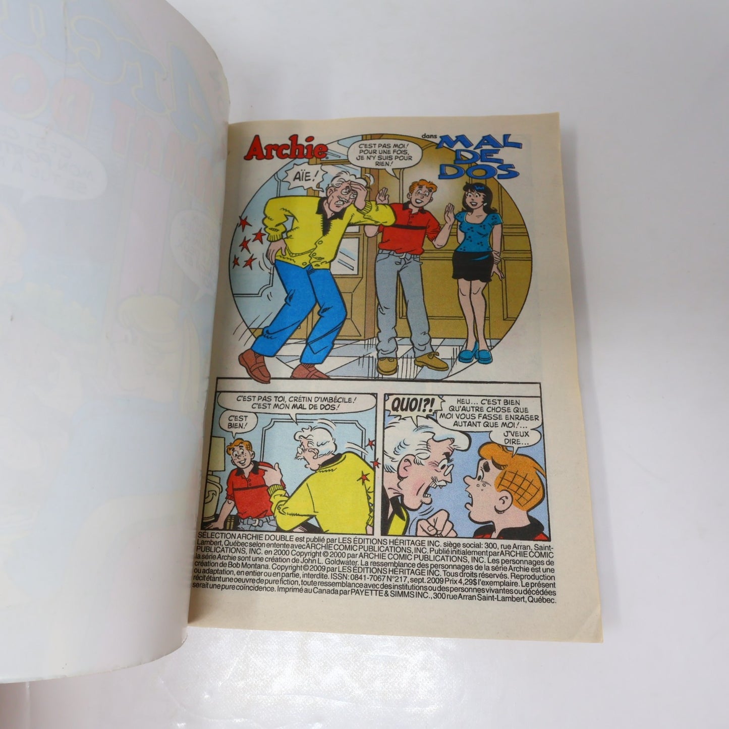 Archie Lot 10 Bandes dessinées Sélection/Géant/Format Double EH Humour Français