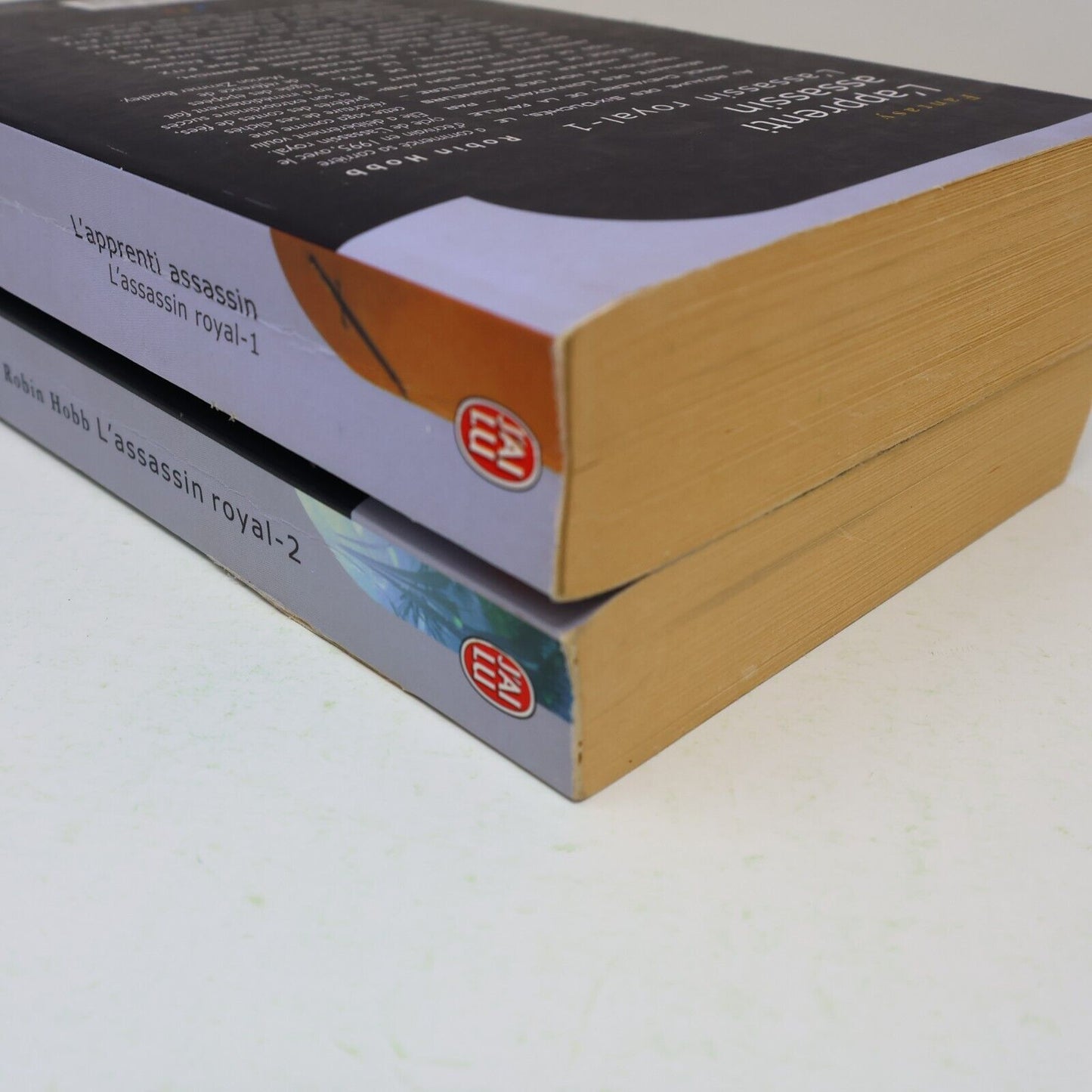 Lot 2 Livres L'Assassin Royal #1-2 Robin Hobb Fantasy Fantastique Français PB