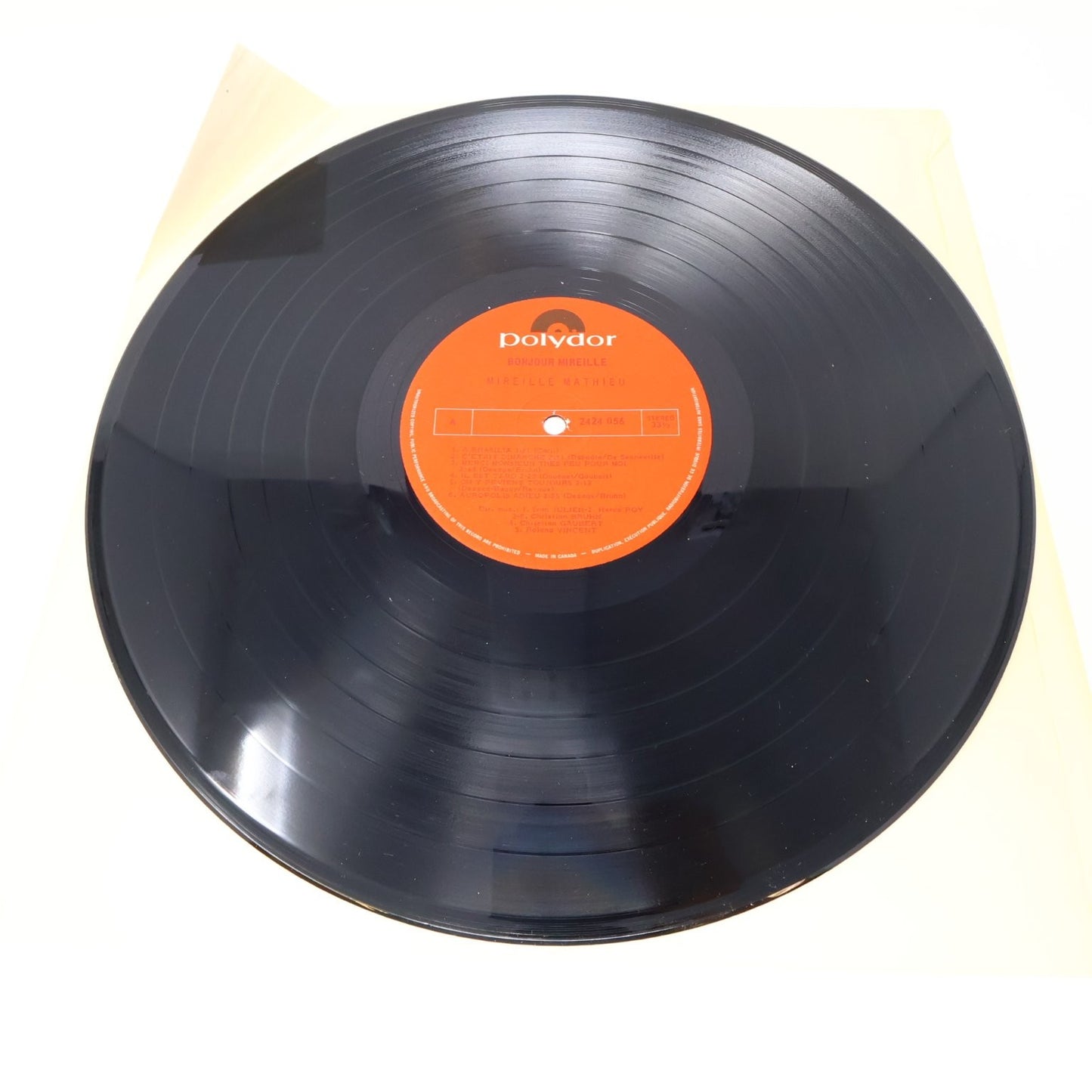 Mireille Mathieu Lot 4 Disques Bonjour Mireille/Première Étoile/Olympia/Chanson