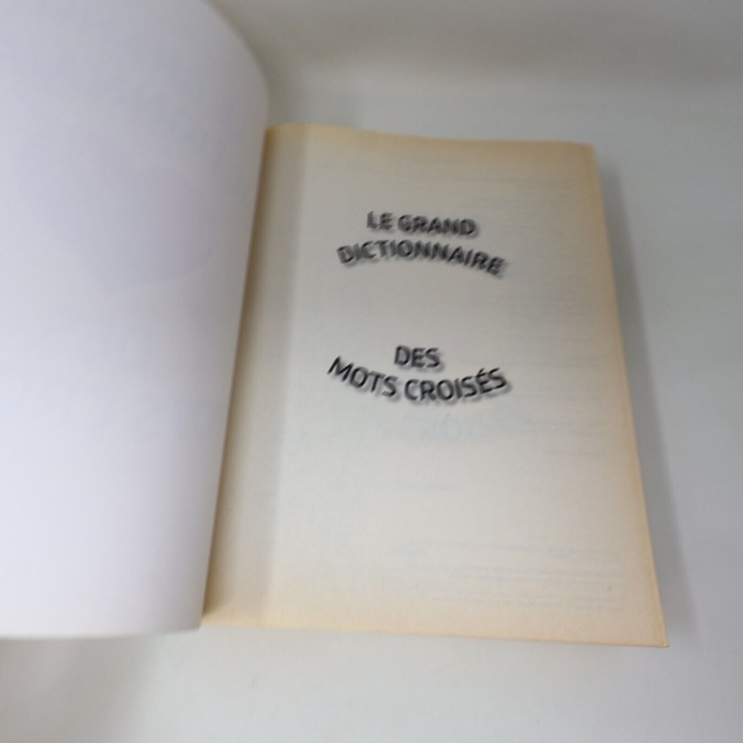 2014 Le Grand Dictionnaire des Mots Croisés Édition Augmentée Lise Beaudry Livre
