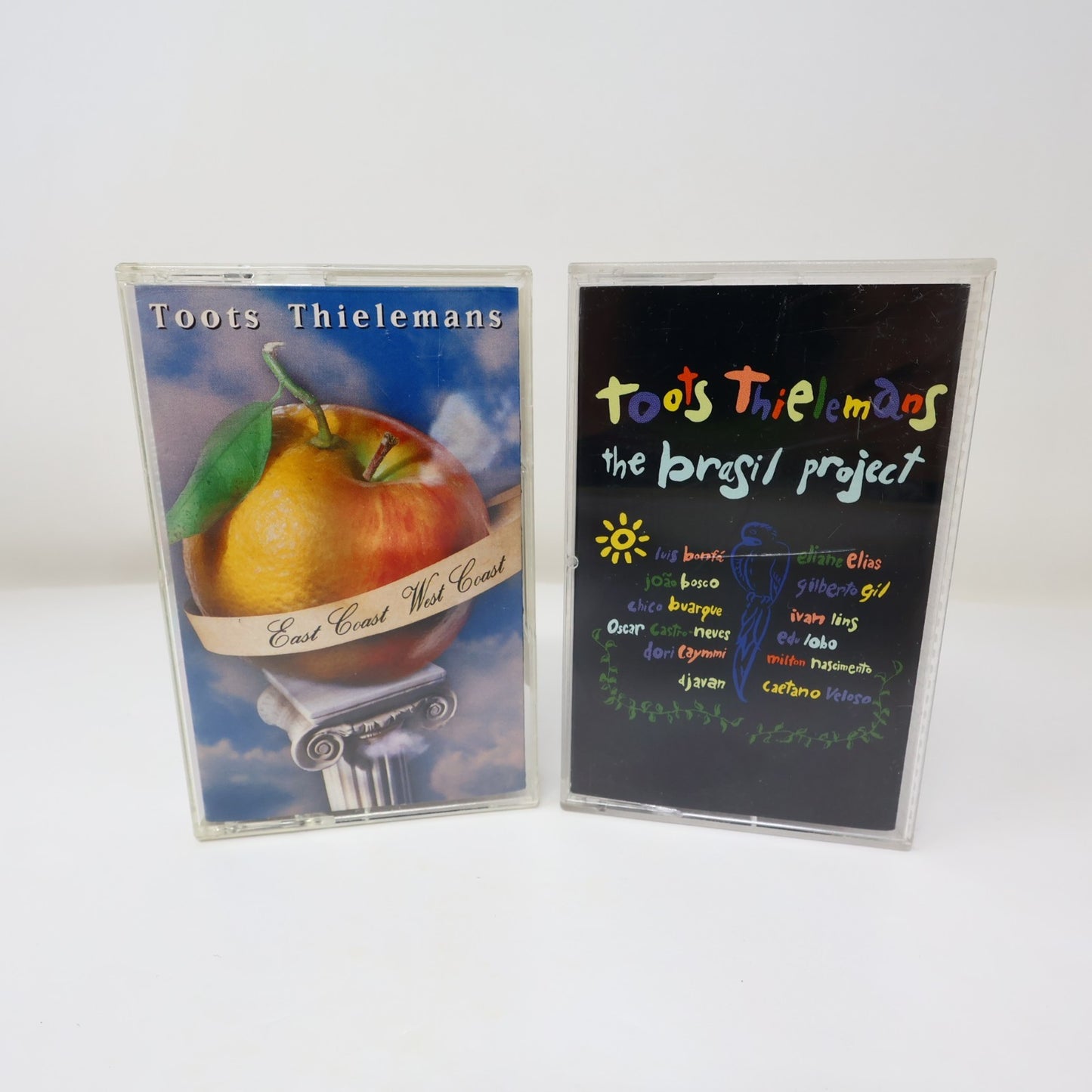 Toots Thielemans 2 Cassettes Lot East Coast West Coast/ The Brasil Project Jazz