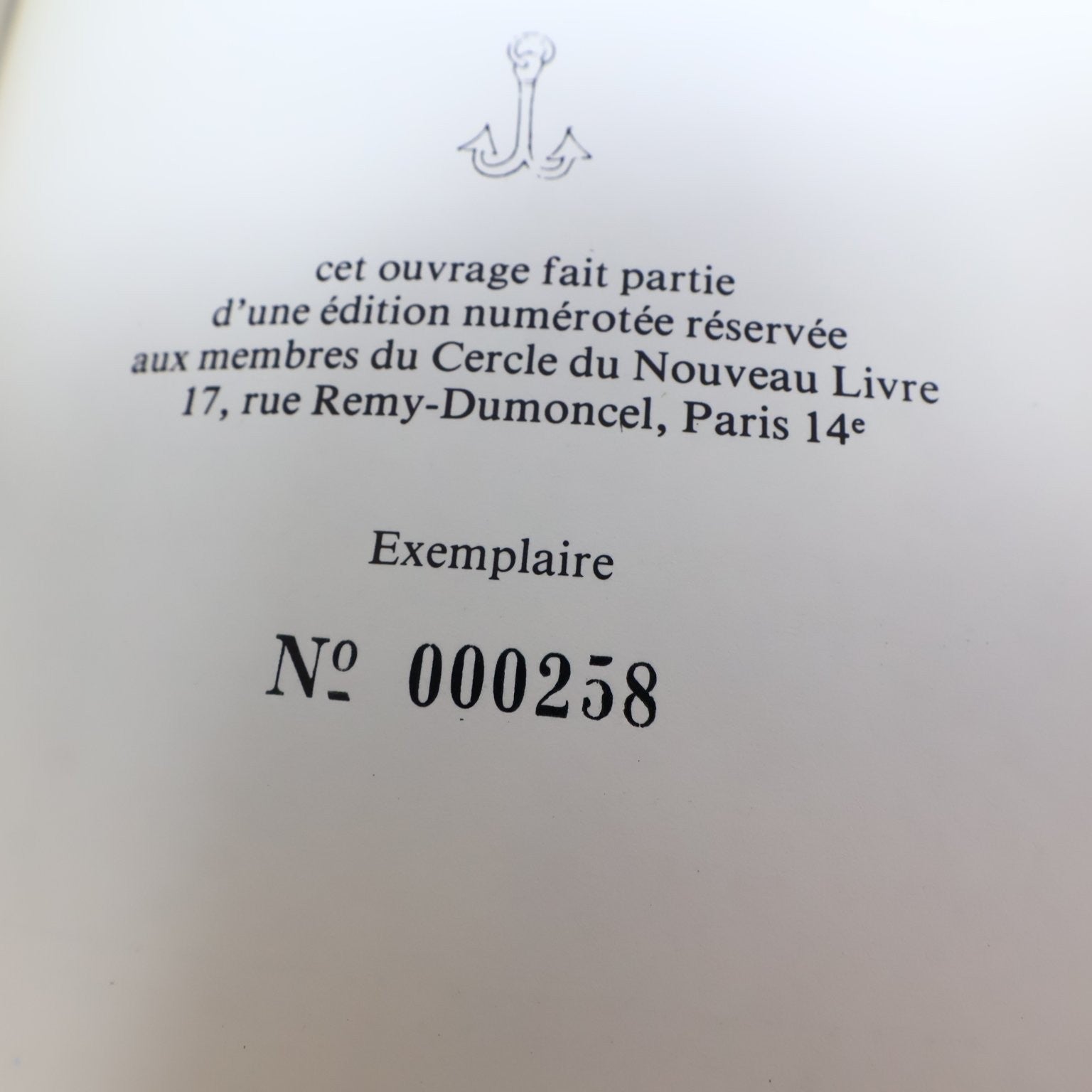 La Soupe aux Choux René Fallet 1980 Édition Numérotée Tallandier Français/French