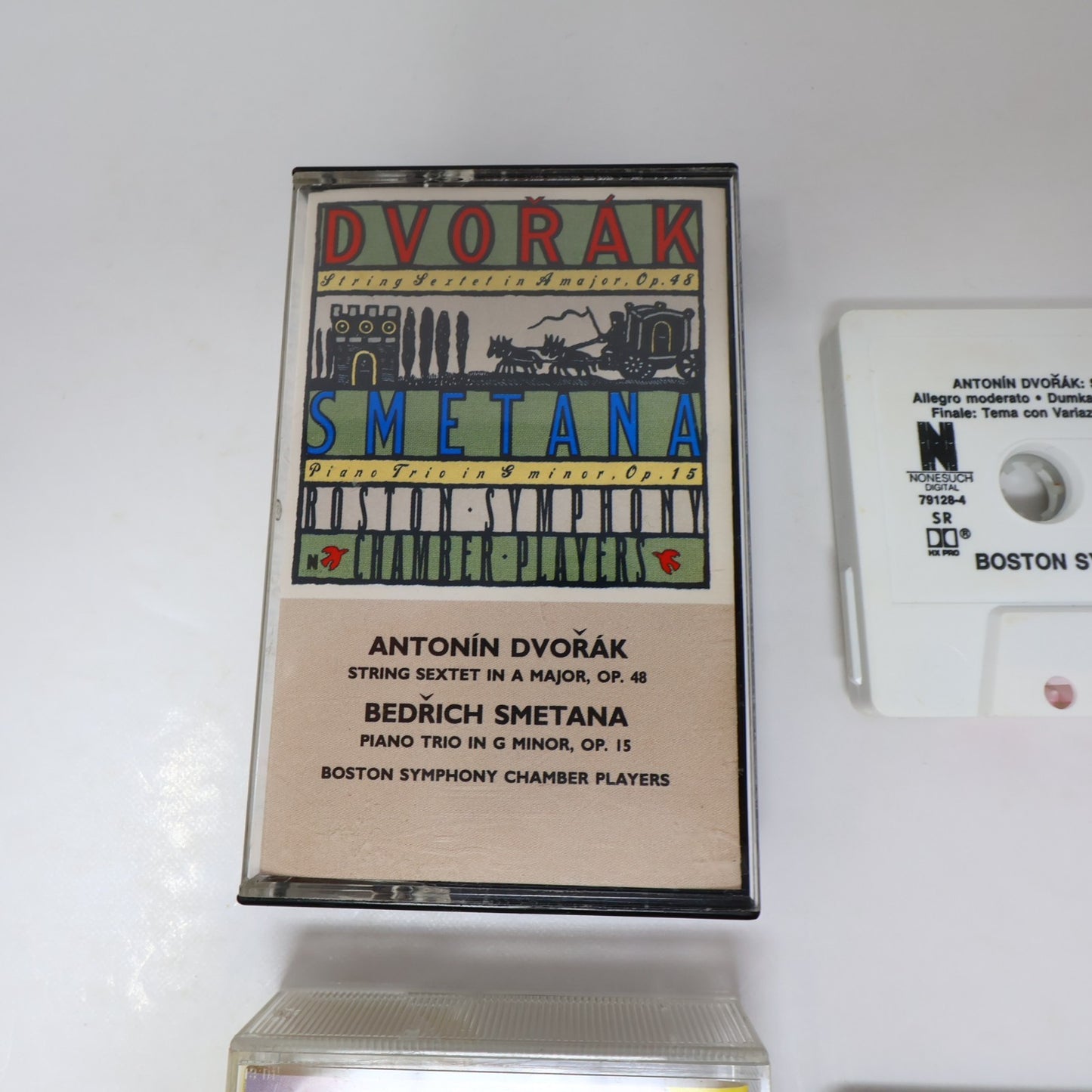 Dvorak 4 Cassettes Lot String Sextet/Symphony #7/Cello Concertos/New World
