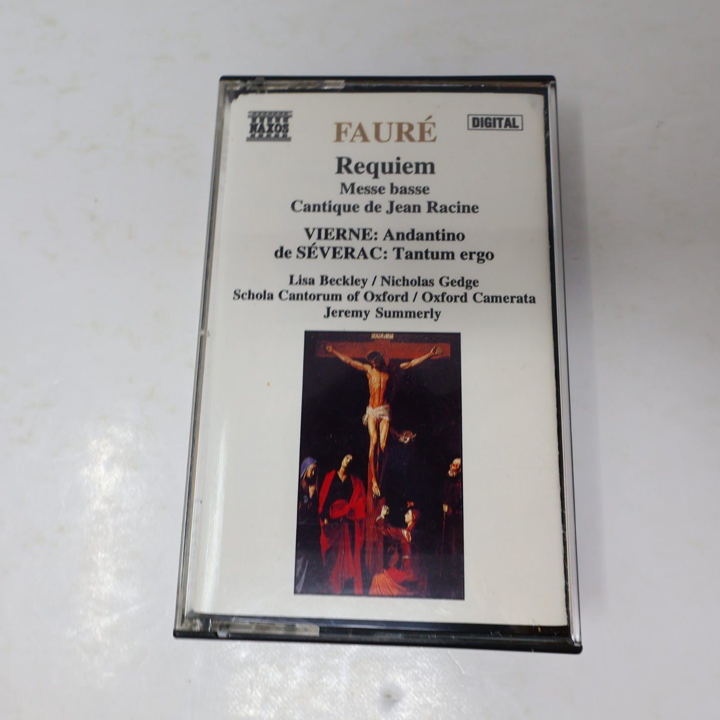 Fauré Requiem/Messe Basse/Cantique De Jean Racine Cassette Vierne/de Séverac