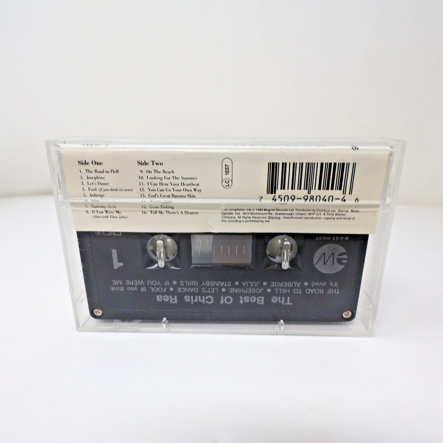 The Best Of Chris Rea Cassette The Road To Hell/Josephine/Let's Dance 99 80404