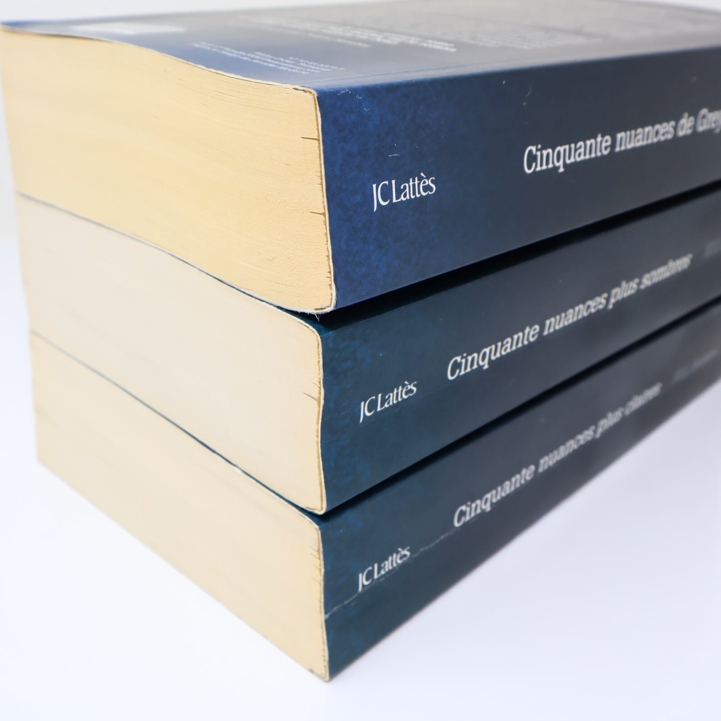 Cinquante Nuances de Grey/Plus Sombres/Plus Claires Lot 3 Livres E. L. James PB