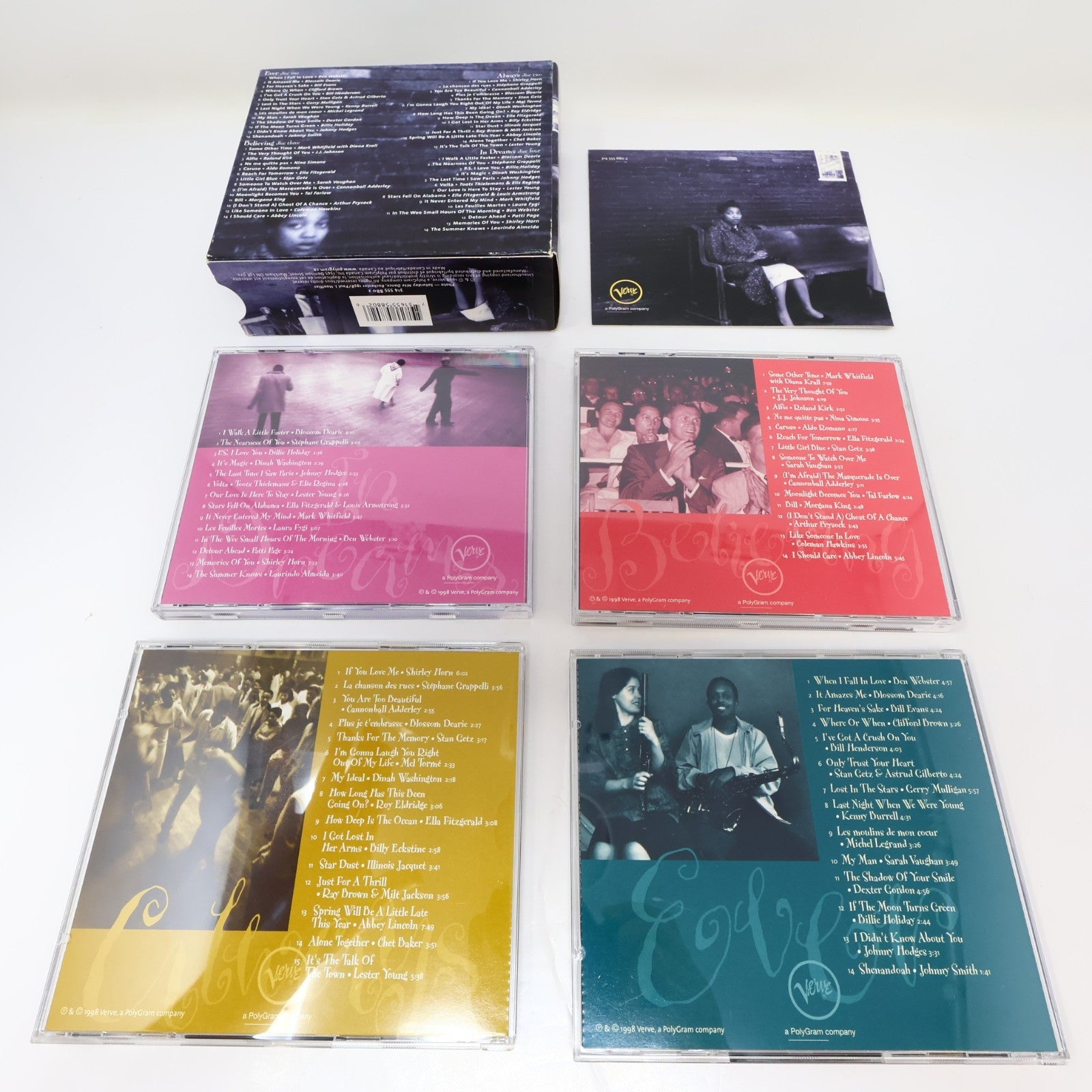 A Jazz Romance a Night With Verve CD Milt Jackson/Lester Young/Shirley Horn 1998