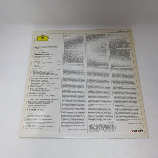 François Dompierre OSM Charles Dutoit Concerto Piano Orchestre Record 2531 265