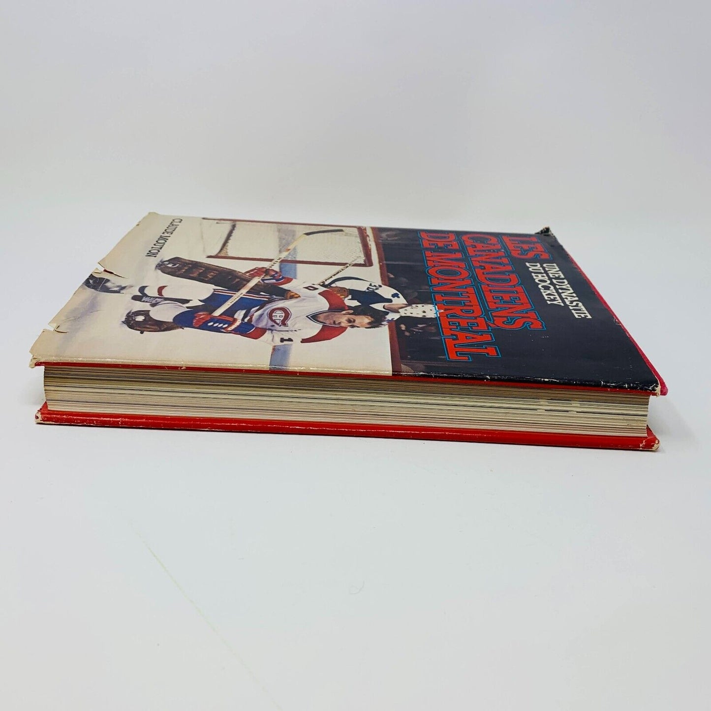 1981 Les Canadiens de Montréal Une Dynastie de Hockey Signé Claude Mouton Livre